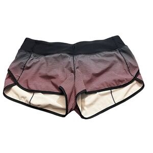 Lululemon Speed Short *H2O Double Gradient Speed Short H2o Pink Black Size 10